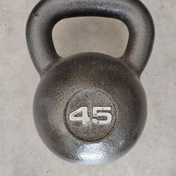 45 Lb Kettlebell Bell