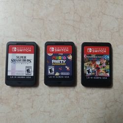 Mario Kart,Smash Bros. Mario Party Games For Switch