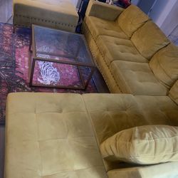 SECTIONAL AND CHAISE