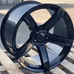 Hellcat 5 Spoke Wheels 5x115 (brand New)