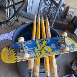 Skateboard Bart Simpson