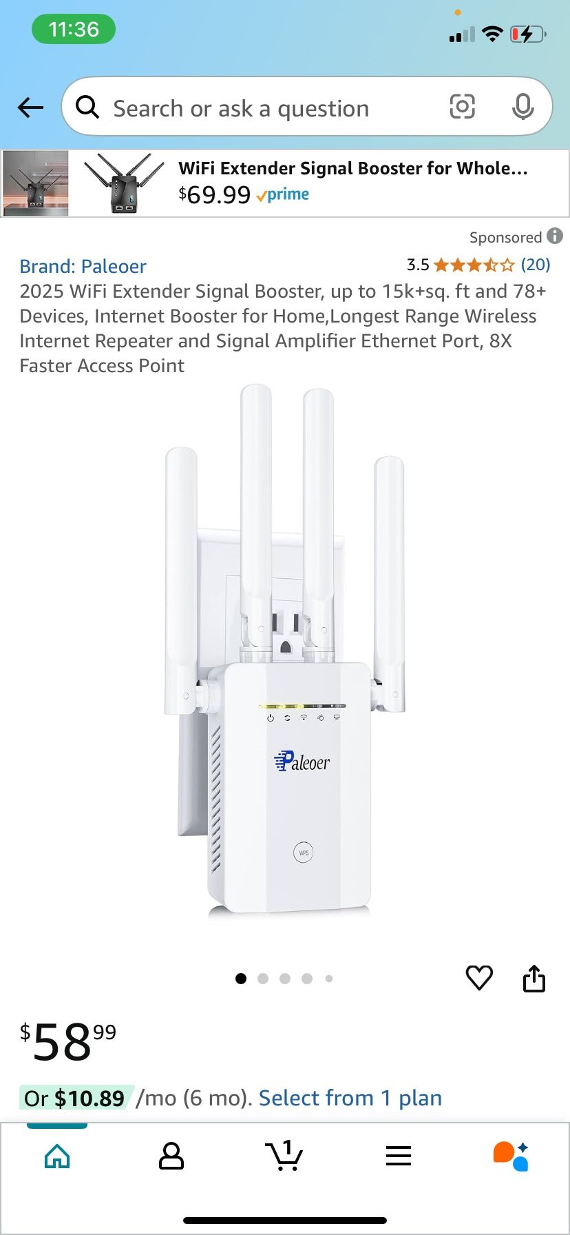 Wi-Fi Extender Signal Booster