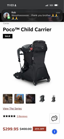 Spray Poco Child Carrier