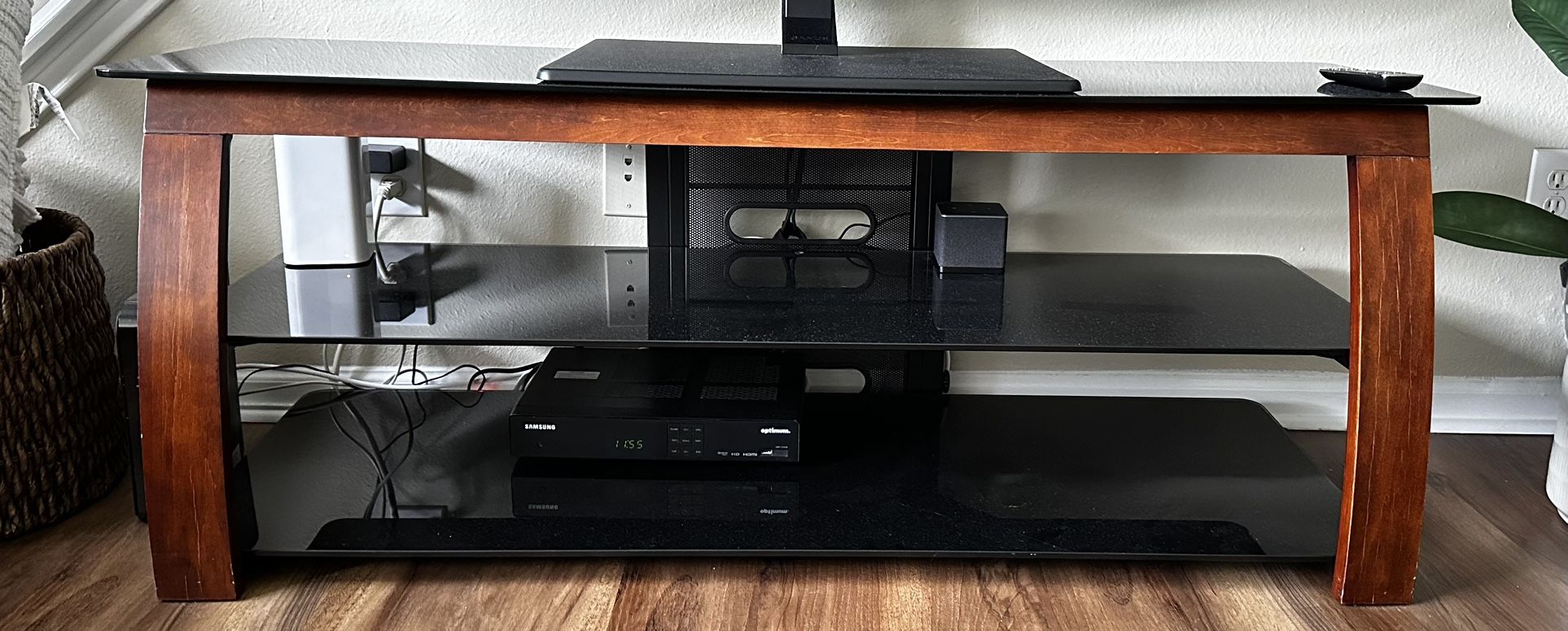 Glass TV Stand
