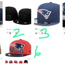 New England Patriots Fan Fitted Hat Cap 