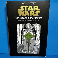 Star Wars Art Therapy Coloring Book – 100 Images – Disney 2015 – Yoda Vader