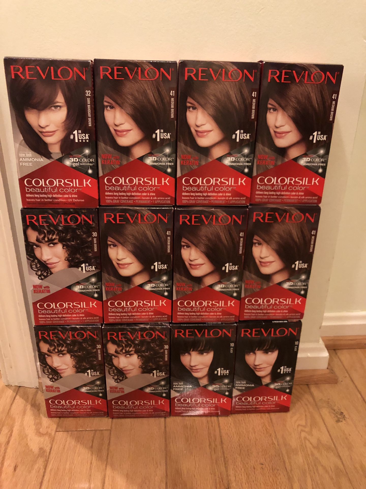 12 Revlon hair color