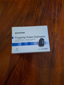 Mckesson Finger Tip Oximeter