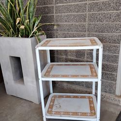 MCM retro vintage serving cart