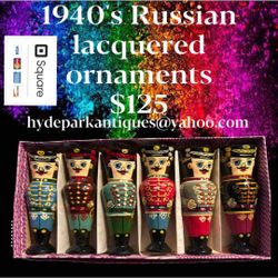 Vintage Russian Christmas Ornaments