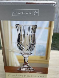 Hurricane Crystal Candle Holder