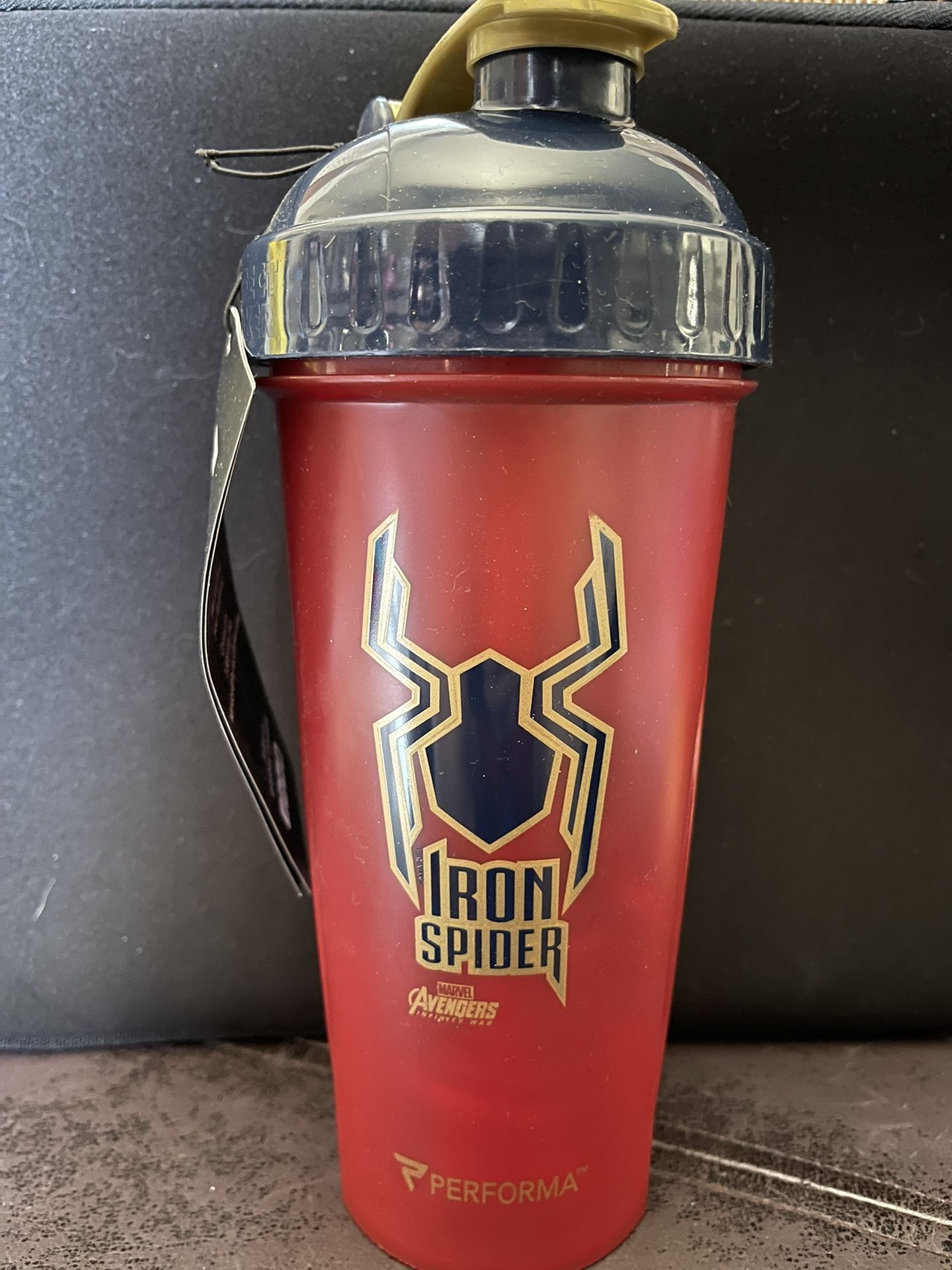 New Spider-Man Iron Spider Performa Shaker.