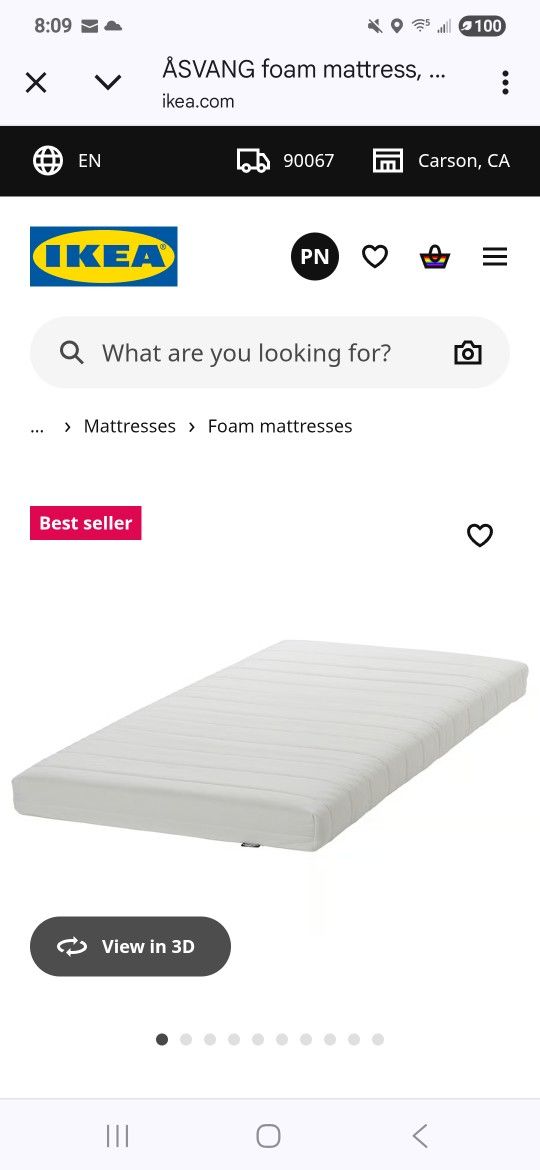 Ikea Bunk Bed Twin Foam Mattress