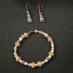 Earings and Bracelet 