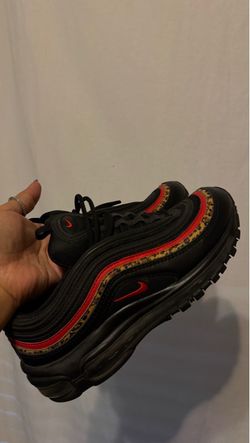 Nike Air Max 97 Black Leopard Print Sneakers
