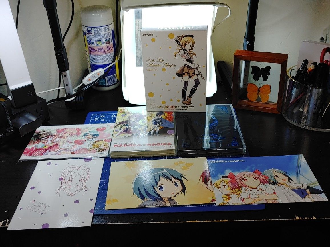 Puella Magi Madoka Magica Volume 2 Limited Edition Box Set Blu-Ray US Version