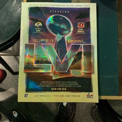 Super bowl Program 