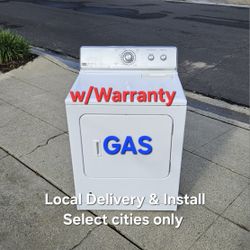 Clean Good Working Maytag GAS Dryer Local Delivery With Warranty 