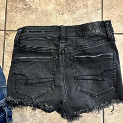 AE hi rise size 0 stretchy 