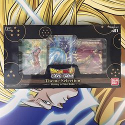 Dragon Ball Super Theme Selection Box History Of Son Goku