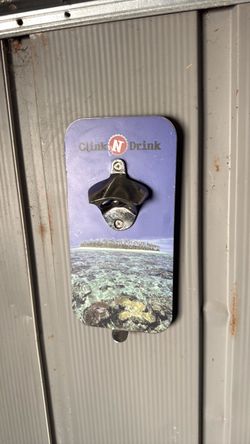 Clink N Drink Wall-Mounted Bottle Opener