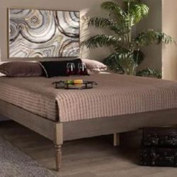Queen French Boho Bedframe 