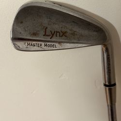 Lynx Golf Club Vintage 9 Iron Made in USA