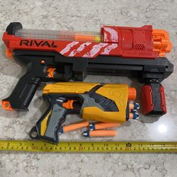 2 Nerf Dart Guns