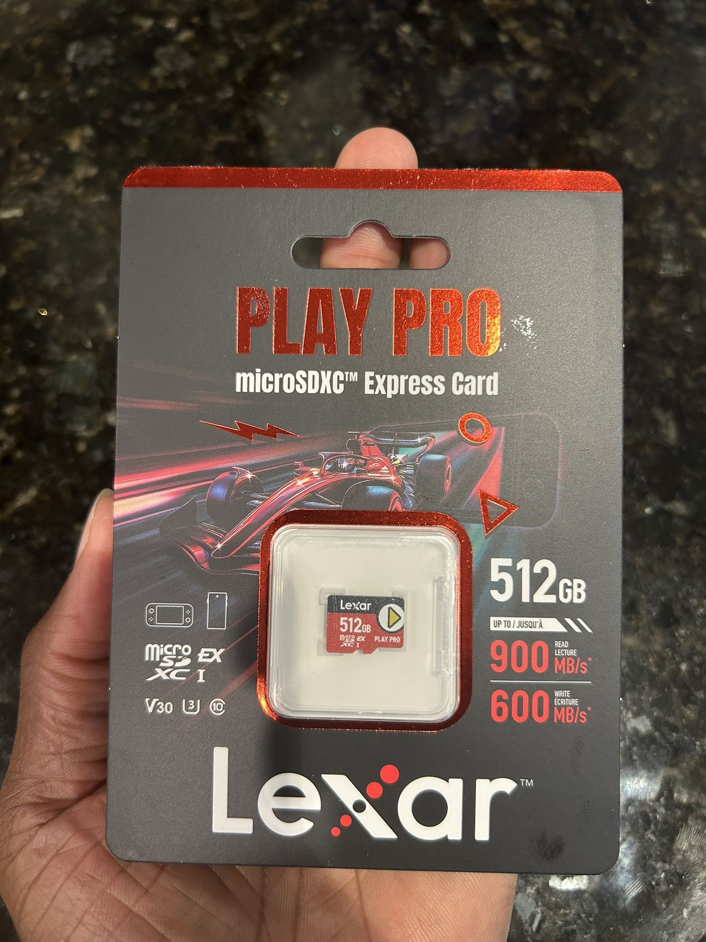 Lexar 512GB Express microSD Compatible with Switch 2