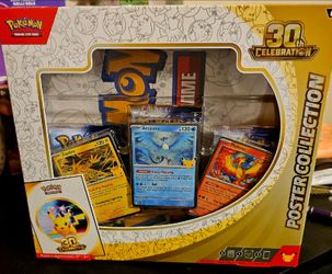Pokémon TCG 30th Celebration Poster Collection Box