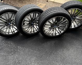 BMW OEM Wheels and Tires Set