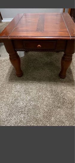 Wooden End Tables