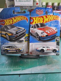 Hotwheels Honda Civic Zmac And 911 Porsche 