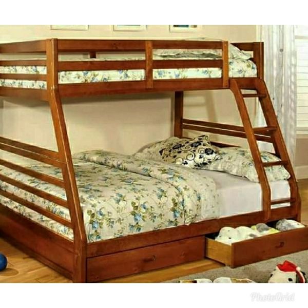 Twin Full Bunk Bed With Drawers And Latter Add Mattress Andfull Twin Full Bunk Bed With Drawers And Latter Add Mattress Andfull For In Ontario Ca Offerup
