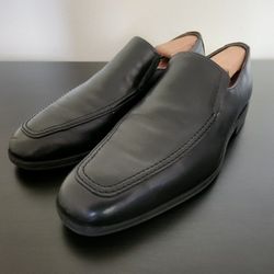 ALLEN EDMONDS Bucktown Black Leather Loafers Men's Size 8