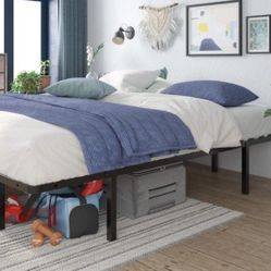 Full-Sized Zinus Mattress and Foldable Bed Base Bundle
