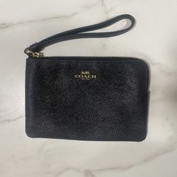 Coach Black Wristlet $25