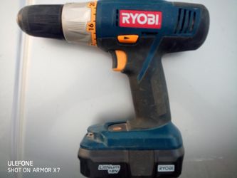 Ryobi 18V Cordless Drill 