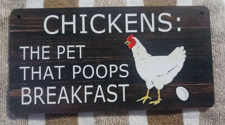 1pc 9x4in wooden sign