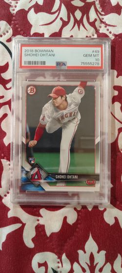 Shohei Otani Bowman PSA 10 RC