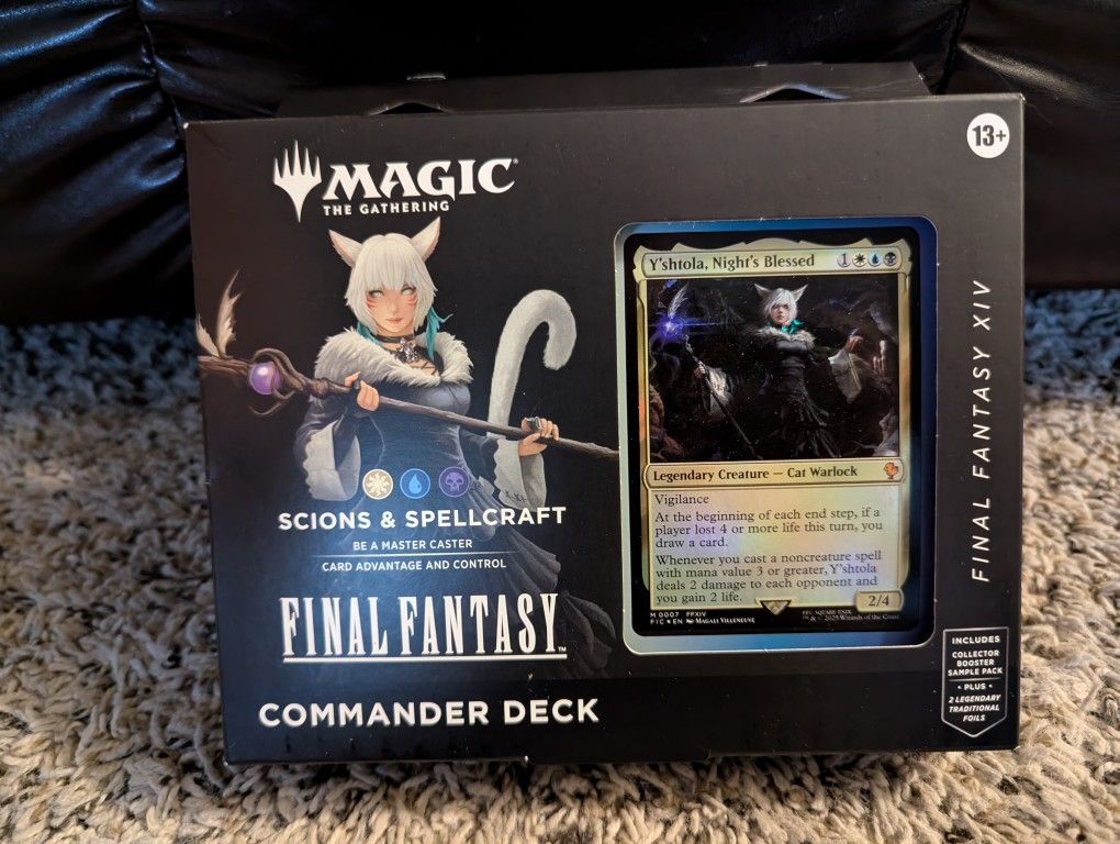 Magic The Gathering Final Fantasy XIV Commander Deck Scions & Spellcraft
