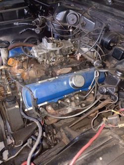 Oldsmobile 350 engine and transmission