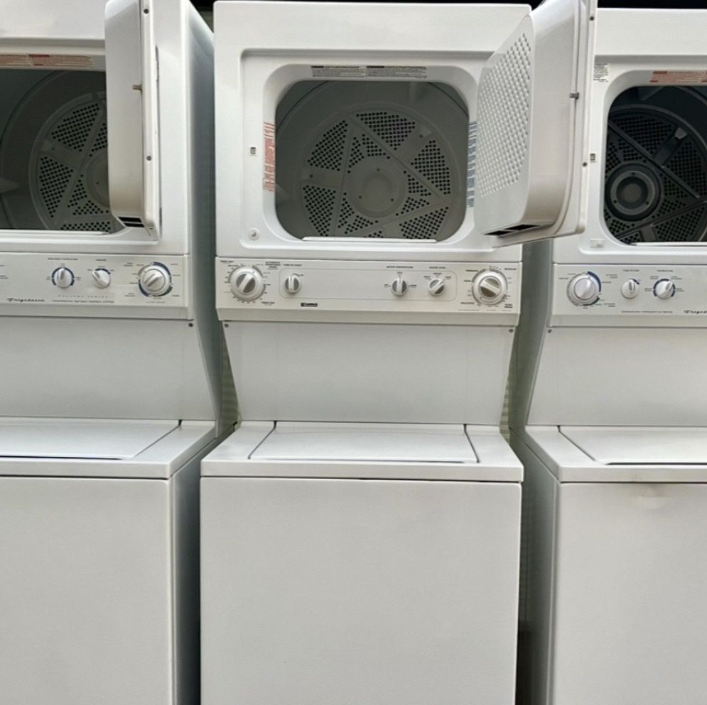 stackables washer & dryer  3 months warranty . delivery instalation available.