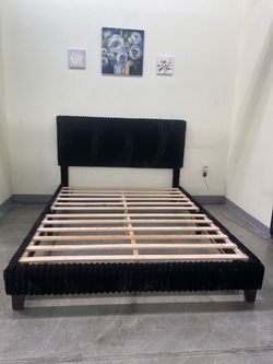 Full size bed frame only