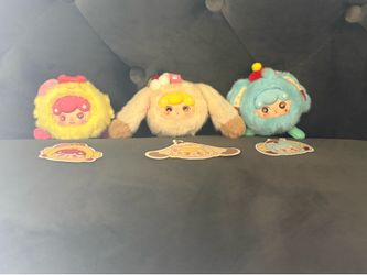 Baby Billie Billie's Animal Dessert Shop Combo Of 3 Puppy, Chick And Elephant