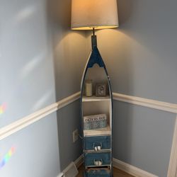 Lake House Lighthouse Lamp Shelf 