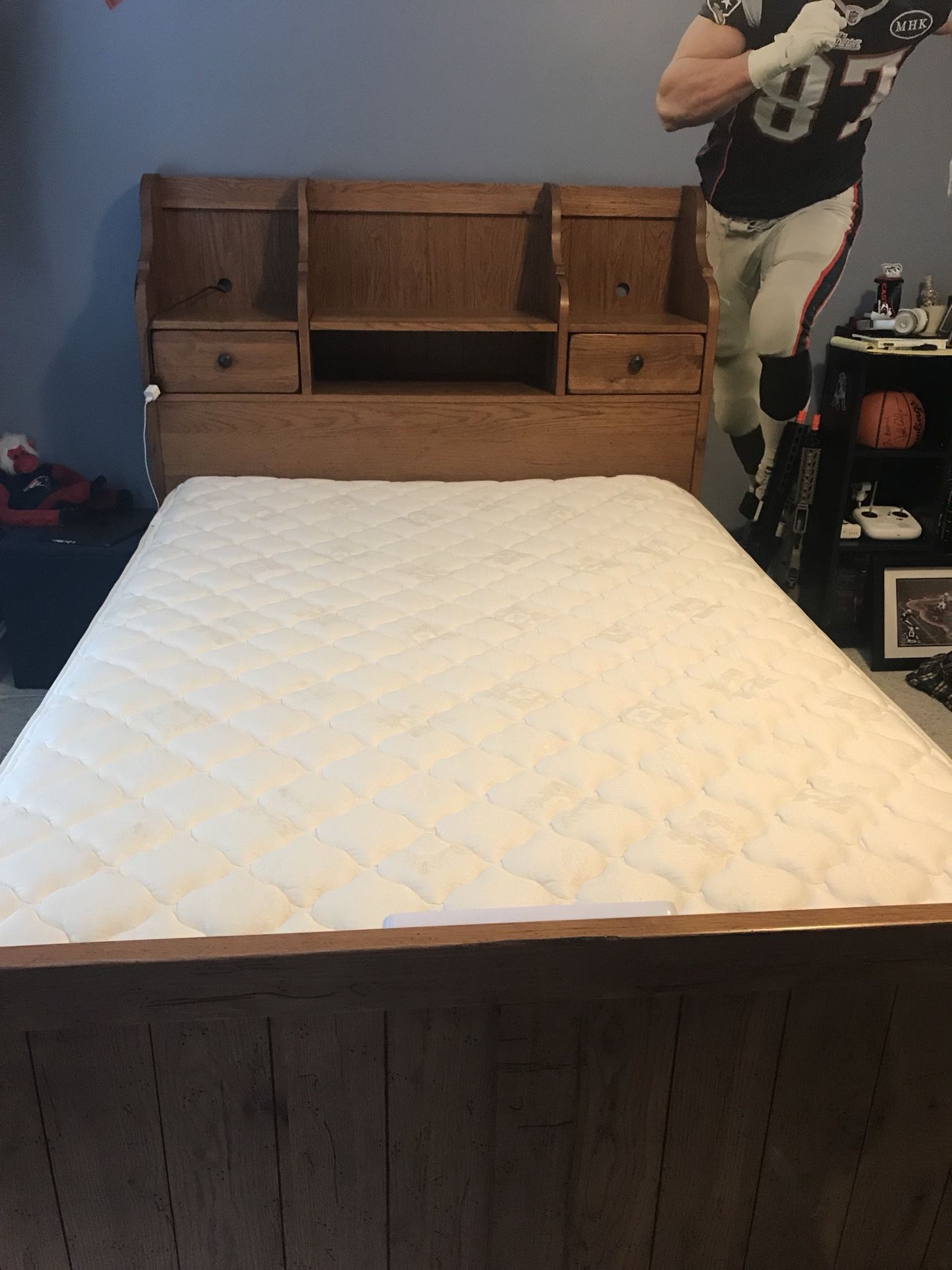 Boys bed by Broyhill. Full size. Mattress not available.