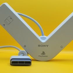 Sony PlayStation 1 PS1 Multi Tap 4 Player Adapter OEM Original SCPH-1070, Tested & Working