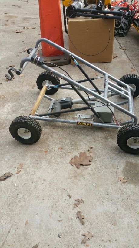 Kartlift.com Kart Lift Cart deep seat electric go cart jack