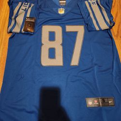 NFL Detroit Lions rugby uniform Sam LaPorta jersey No.87 